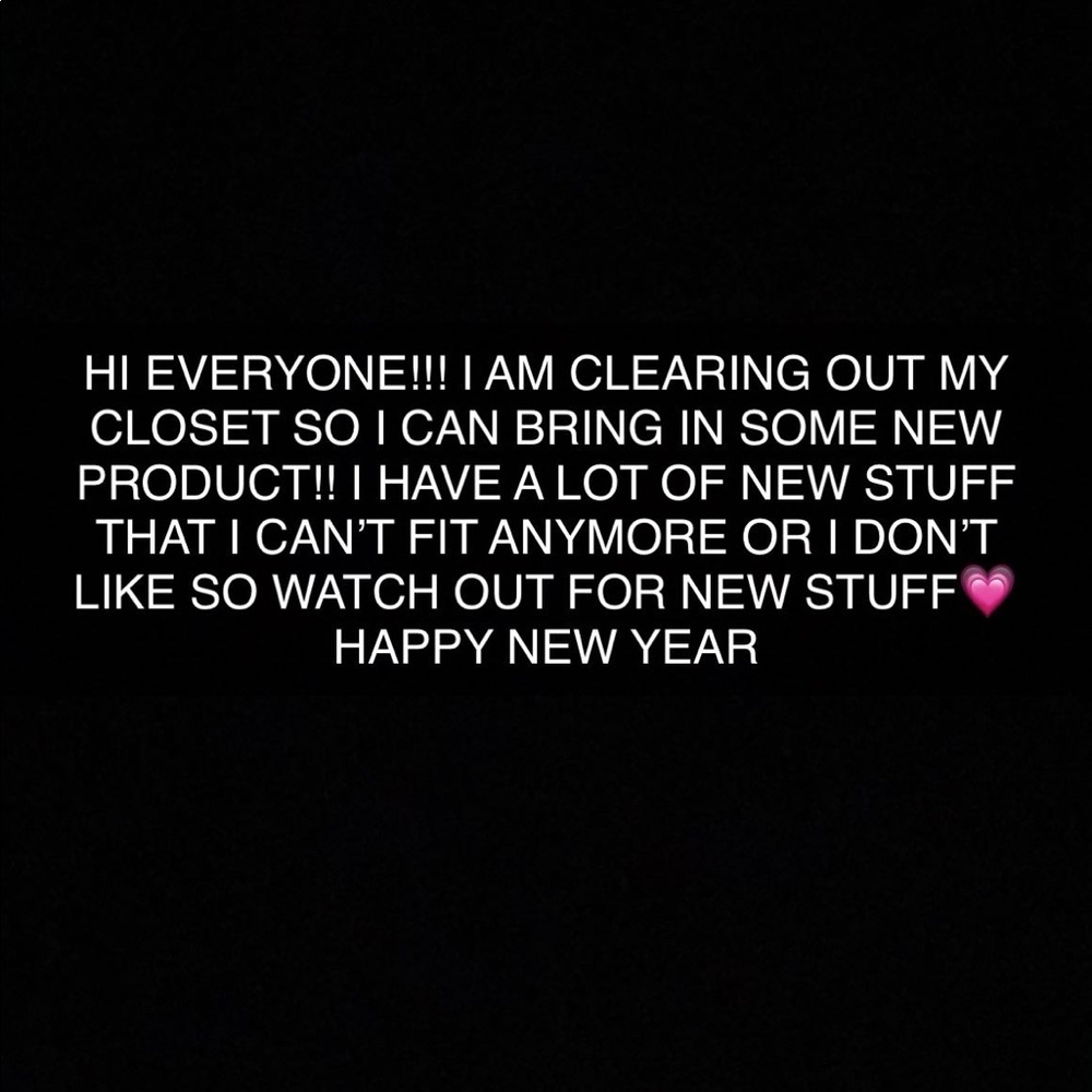 NEW CLOTHES, SHOES ETC